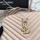 Replicas YSL Saint Laurent Medio LouLou Cadena Bolsa Matelasse Albaricoque Baratos Imitacion