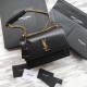 Replicas YSL Saint Laurent Sunset Medio dorado liso dorado Hardware Baratos Imitacion