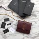 Replicas YSL Saint Laurent Vicky Grande Bolsa Roja Baratos Imitacion