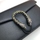 Replicas Gucci Dionysus GG Supreme embrague 621197 negro Baratos Imitacion