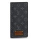 Replicas Louis Vuitton Brazza Monedero Monogram Eclipse M69260 Baratos Imitacion