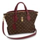 Replicas Louis Vuitton Flor con cremallera Tote MM monograma M44348 Baratos Imitacion