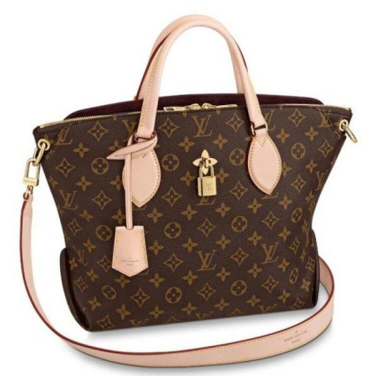 Replicas Louis Vuitton Flower Zipped Tote MM Monogram M44360 Baratos Imitacion