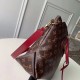 Replicas Louis Vuitton Flor con cremallera Tote MM monograma M44348 Baratos Imitacion