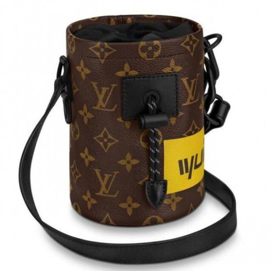 Replicas Louis Vuitton Monedero Chalk Nano Monogram Canvas M44632 Baratos Imitacion