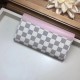 Replicas Louis Vuitton Cartera Sarah Damier Azur N60232 Baratos Imitacion