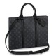 Replicas Louis Vuitton Sac Plat Horizontal Zippe Bag Monogram Eclipse M45265 Baratos Imitacion