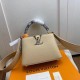 Replicas Louis Vuitton Capucines Mini con mango de piel de serpiente Ayers M55923 Baratos Imitacion