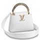 Replicas Louis Vuitton Capucines Mini con mango de piel de serpiente Ayers M56399 Baratos Imitacion