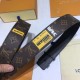 Replicas Louis Vuitton Initiales 40 mm cinturón monograma M0161U Baratos Imitacion