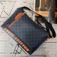 Replicas Louis Vuitton Discovery Messenger PM Damier Cobalt N40159 Baratos Imitacion