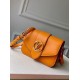 Replicas Louis Vuitton Bolso LV Pont 9 en piel de becerro naranja M55946 Baratos Imitacion