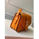 Replicas Louis Vuitton Bolso LV Pont 9 en piel de becerro naranja M55946 Baratos Imitacion