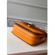 Replicas Louis Vuitton Bolso LV Pont 9 en piel de becerro naranja M55946 Baratos Imitacion