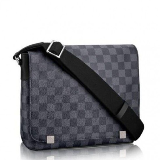 Replicas Louis Vuitton Bolsa District PM Damier Graphite N41028 Baratos Imitacion