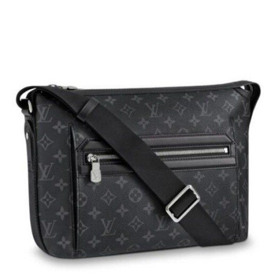 Replicas Louis Vuitton Bolsa Odyssey Messenger PM Monogram Eclipse M44223 Baratos Imitacion