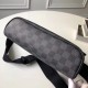 Replicas Louis Vuitton Bolsa District PM Damier Graphite N41028 Baratos Imitacion