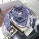 Replicas Louis Vuitton monogram Denim Shawl M71376 Baratos Imitacion