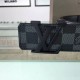 Replicas Louis Vuitton Cinturón de iniciales Damier Graphite M9808S Baratos Imitacion