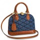 Replicas Louis Vuitton Alma BB Bolso Malletage Denim M55048 Baratos Imitacion