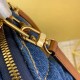 Replicas Louis Vuitton Alma BB Bolso Malletage Denim M55048 Baratos Imitacion