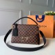 Replicas Louis Vuitton Bolsa Beaubourg MM Damier Ebene N40177 Baratos Imitacion