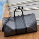 Replicas Louis Vuitton Keepall Bandouliere 50 Monogram Eclipse M45392 Baratos Imitacion