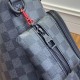 Replicas Louis Vuitton Mochila Utility Damier Graphite N40279 Baratos Imitacion