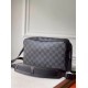 Replicas Louis Vuitton Utility Messenger Damier Graphite N40280 Baratos Imitacion