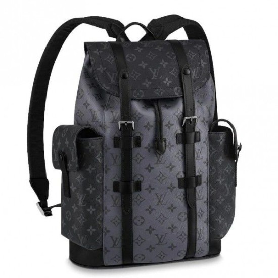 Replicas Louis Vuitton Bolsos Christopher PM Mochila Monogram Eclipse M45419 Baratos Imitacion