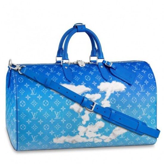 Replicas Louis Vuitton Bolsos Keepall Bandouliere 50 Bolsa Hombre Monogram Clouds M45428  Baratos Imitacion