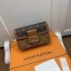 Replicas Louis Vuitton Bolsos Dauphine Cartera con cadena Monogram Reverse M68746 Baratos Imitacion