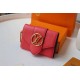 Replicas Louis Vuitton Bolsos Dahlia LV Pont 9 Cartera compacta M69177 Rosa Baratos Imitacion