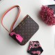 Replicas Louis Vuitton Lorette Bolsos Monogram Canvas M44053 Baratos Imitacion