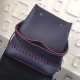 Replicas Louis Vuitton Navy Blue Lockme Bucket Bolsos M54681 Baratos Imitacion