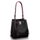 Replicas Louis Vuitton Negro Lockme Bucket Bolsos M54677 Baratos Imitacion