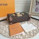 Replicas Louis Vuitton Petite Malle Bolsos Monogram Canvas M44216 Baratos Imitacion