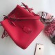 Replicas Louis Vuitton Rojo Lockme Bucket Bolsos M54679 Baratos Imitacion