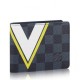 Replicas Louis Vuitton Slender Billetera Damier Cobalt N64010 Baratos Imitacion