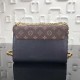 Replicas Louis Vuitton Twist MM Monogram Reverse M44214 Baratos Imitacion