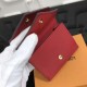 Replicas Louis Vuitton Double V Compact Billetera Taurillon Cuero M64419 Baratos Imitacion