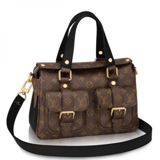 Replicas Louis Vuitton Manhattan Bolsa Monogram Canvas M44207 Baratos Imitacion