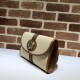 Replicas Bolso de hombro pequeño Gucci Rajah 570145 Beige Baratos Imitacion