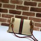 Replicas Bolso de hombro pequeño Gucci Rajah 570145 Beige Baratos Imitacion