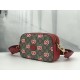 Replicas Bolso de hombro pequeño Gucci con estampado de manzana GG 574886 Baratos Imitacion