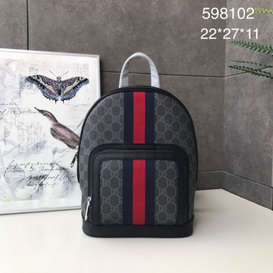 Replicas Mochila Gucci Small GG Supreme 598102 Baratos Imitacion