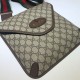 Replicas Gucci Neo Vintage GG Medium Men Messenger 598604 Marrón Baratos Imitacion