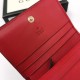 Replicas Cartera Gucci Card Case con estampado de manzanas GG 624641 Baratos Imitacion