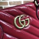 Replicas Bolso tote mediano Gucci GG Marmont 627332 rojo Baratos Imitacion