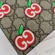 Replicas Tarjetero Gucci Chain con estampado de manzana GG 634275 Baratos Imitacion